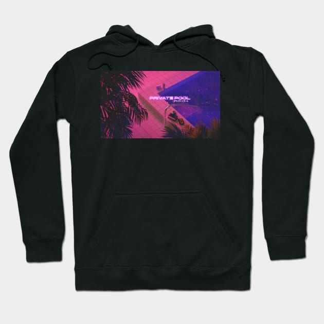 Private Pool Hoodie by TreyTrimble